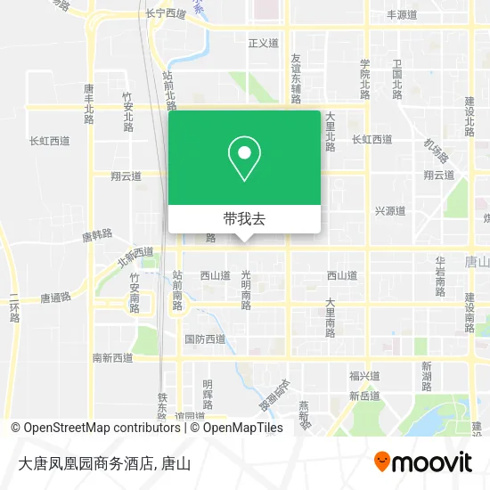 大唐凤凰园商务酒店地图