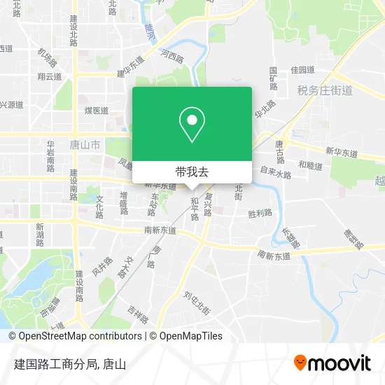 建国路工商分局地图