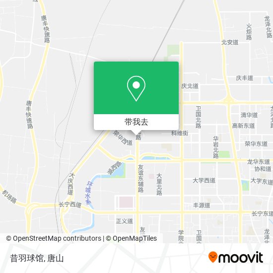 昔羽球馆地图