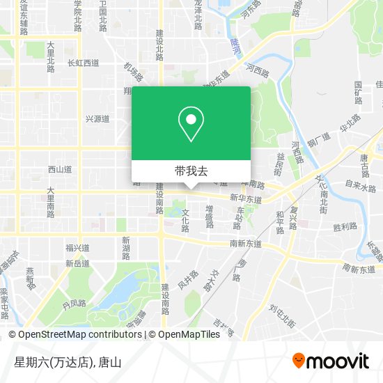 星期六(万达店)地图