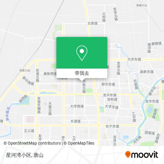 星河湾小区地图