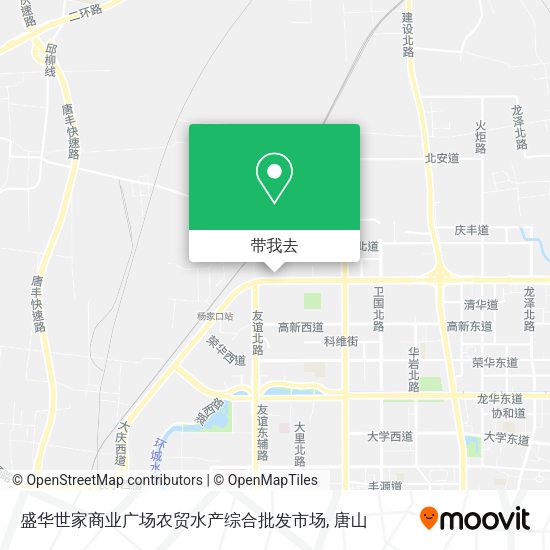 盛华世家商业广场农贸水产综合批发市场地图