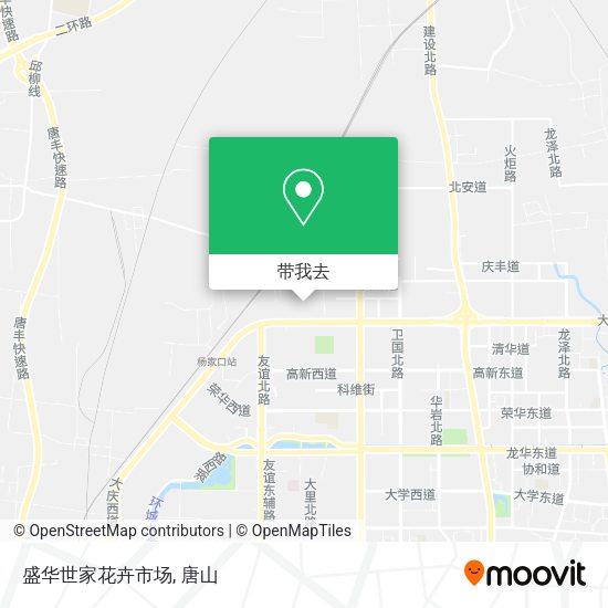 盛华世家花卉市场地图