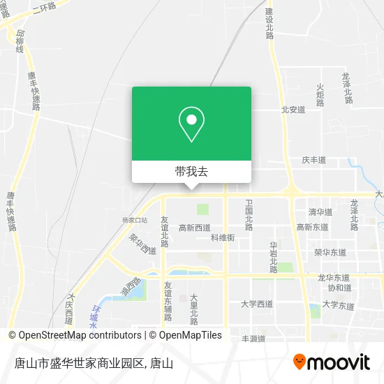 唐山市盛华世家商业园区地图