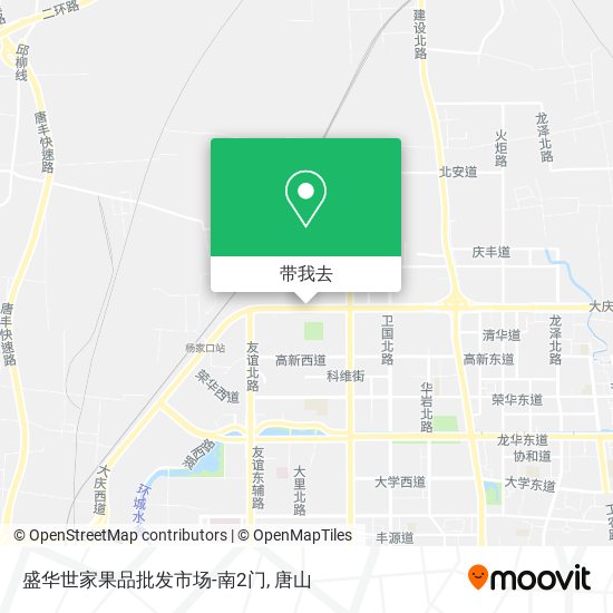 盛华世家果品批发市场-南2门地图