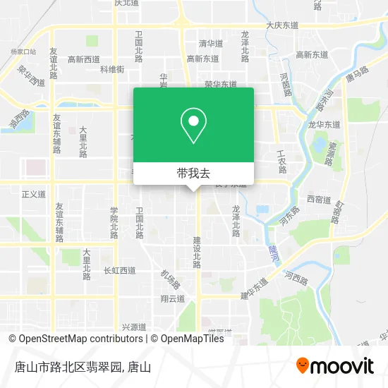 唐山市路北区翡翠园地图