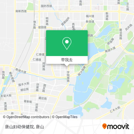 唐山妇幼保健院地图