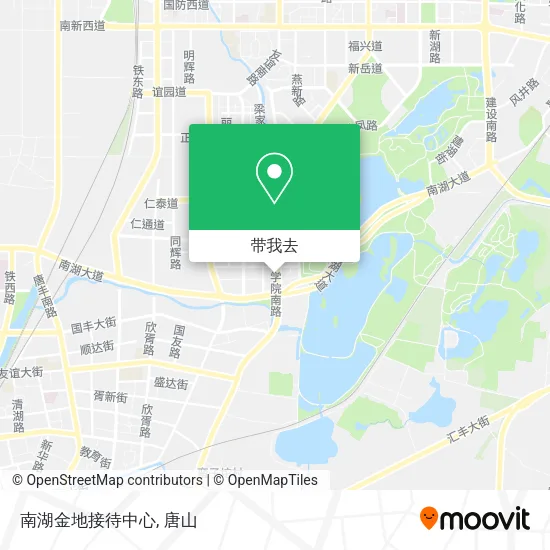 南湖金地接待中心地图