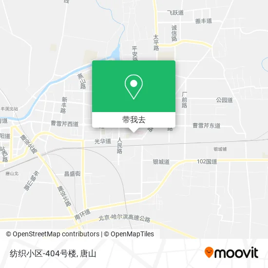 纺织小区-404号楼地图