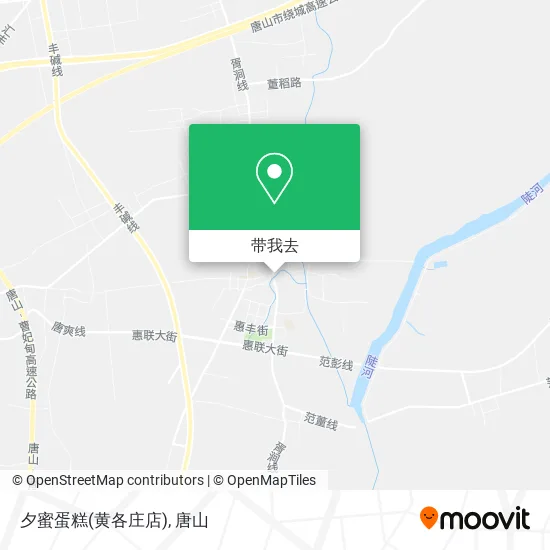 夕蜜蛋糕(黄各庄店)地图