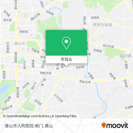 唐山市人民医院-南门地图