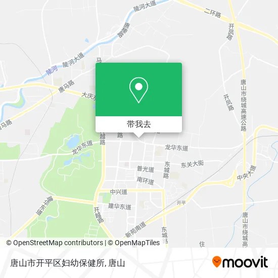 唐山市开平区妇幼保健所地图