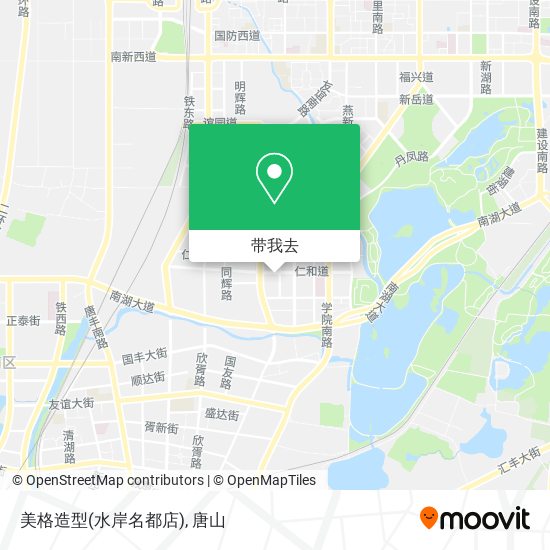 美格造型(水岸名都店)地图
