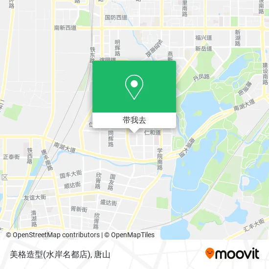 美格造型(水岸名都店)地图