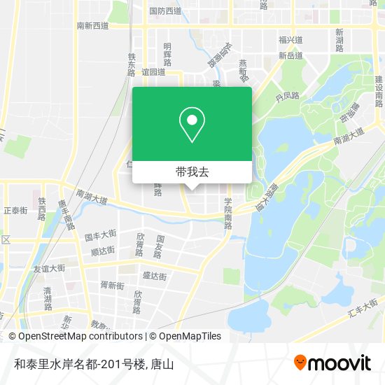 和泰里水岸名都-201号楼地图