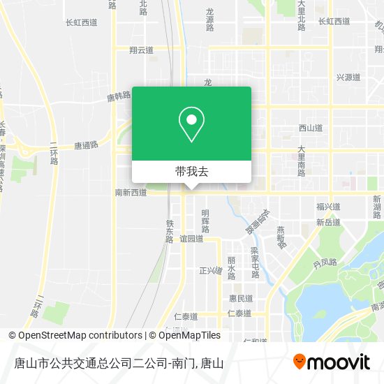 唐山市公共交通总公司二公司-南门地图