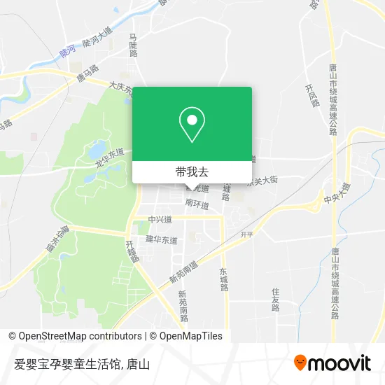 爱婴宝孕婴童生活馆地图