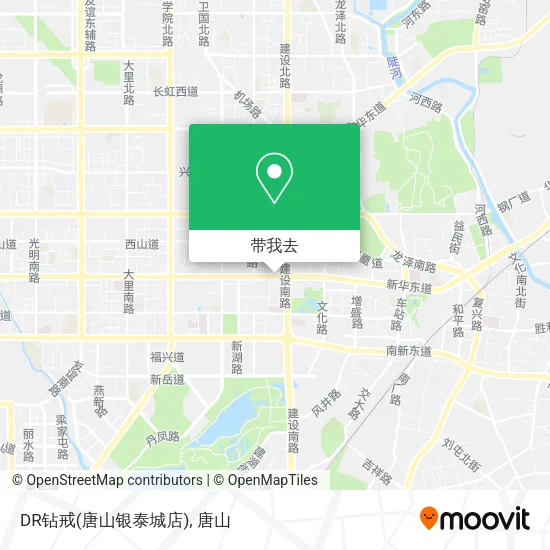 DR钻戒(唐山银泰城店)地图