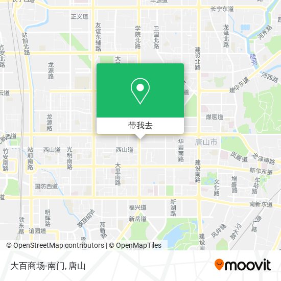 大百商场-南门地图