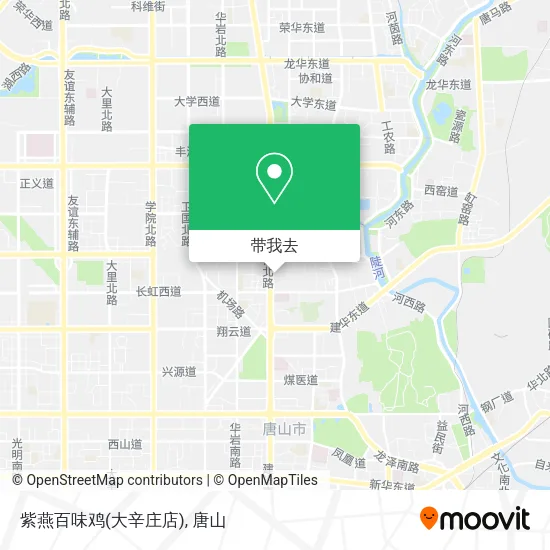 紫燕百味鸡(大辛庄店)地图
