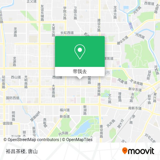 裕昌茶楼地图