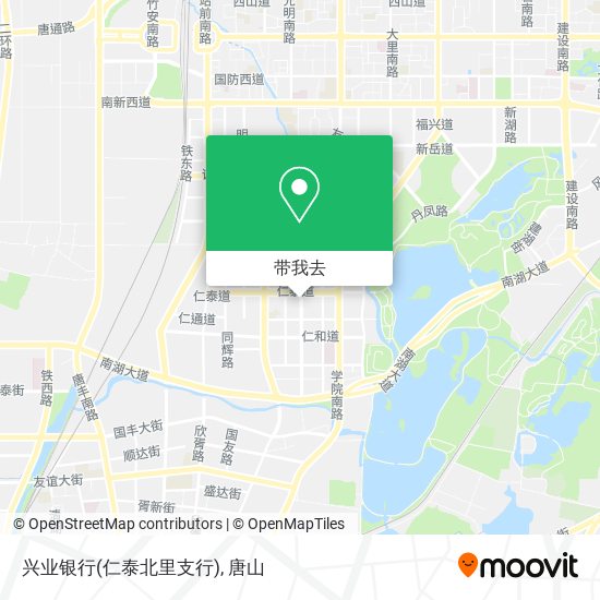 兴业银行(仁泰北里支行)地图