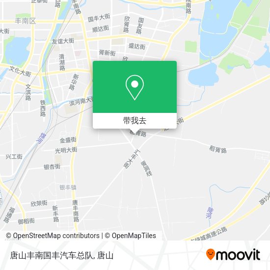 唐山丰南国丰汽车总队地图