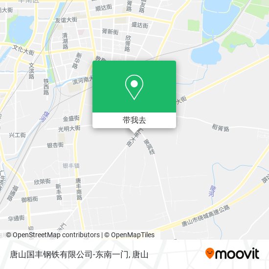 唐山国丰钢铁有限公司-东南一门地图