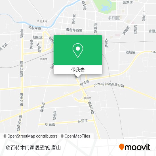 欣百特木门家居壁纸地图