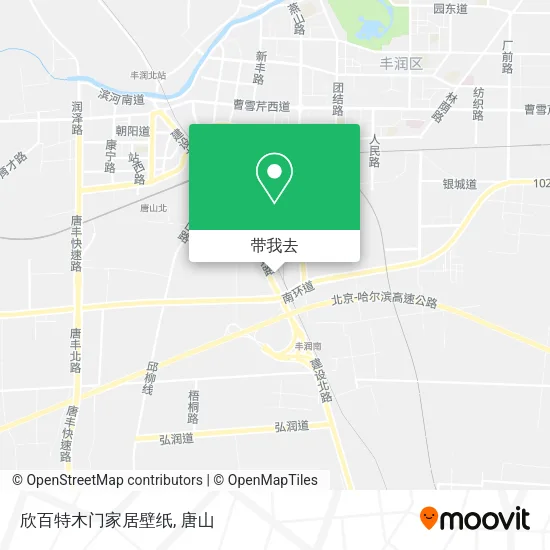 欣百特木门家居壁纸地图
