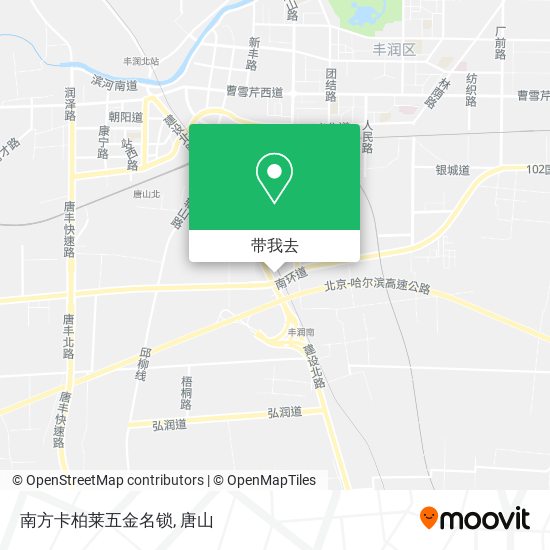 南方卡柏莱五金名锁地图