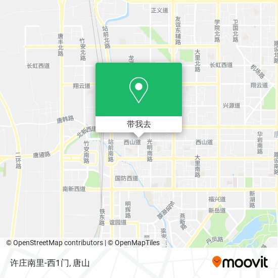 许庄南里-西1门地图