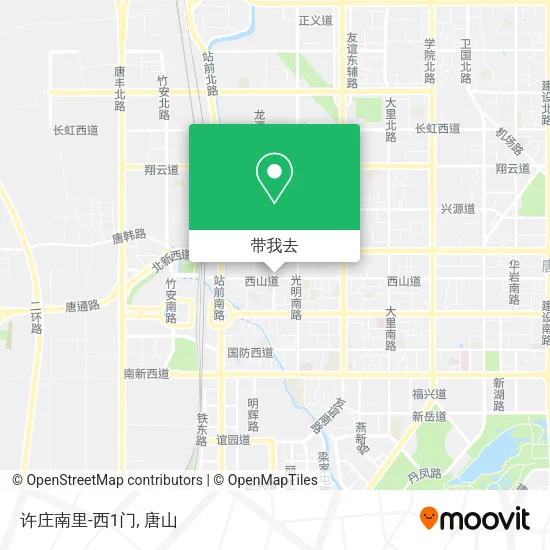 许庄南里-西1门地图