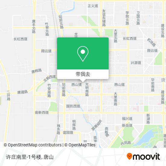 许庄南里-1号楼地图