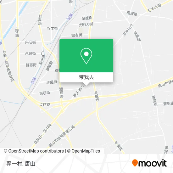 翟一村地图