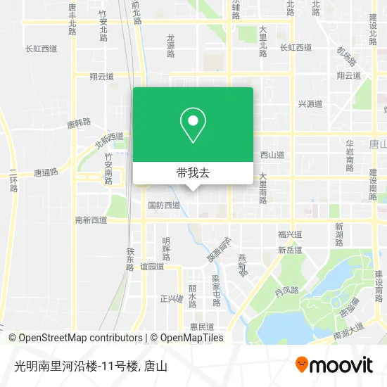 光明南里河沿楼-11号楼地图