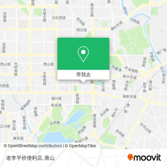 老李平价便利店地图