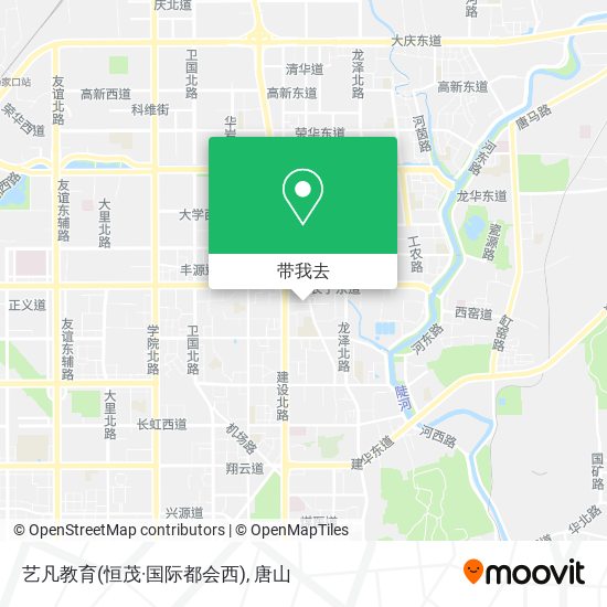 艺凡教育(恒茂·国际都会西)地图