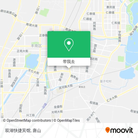 双湖快捷宾馆地图