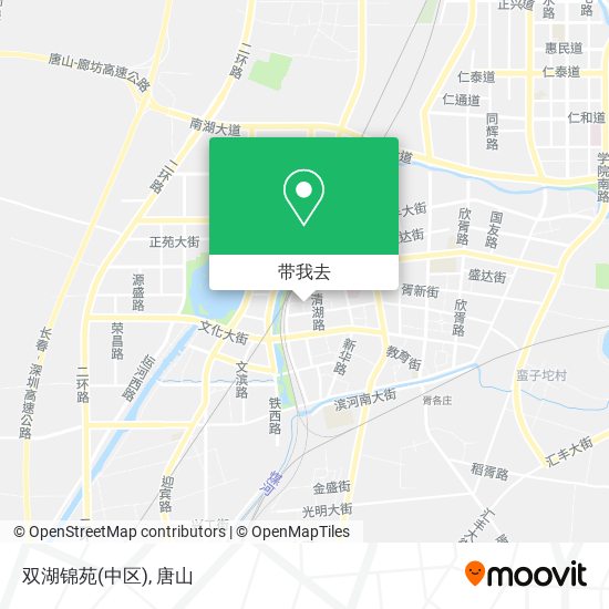 双湖锦苑(中区)地图