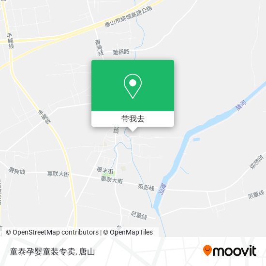 童泰孕婴童装专卖地图