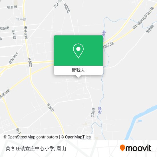 黄各庄镇宣庄中心小学地图