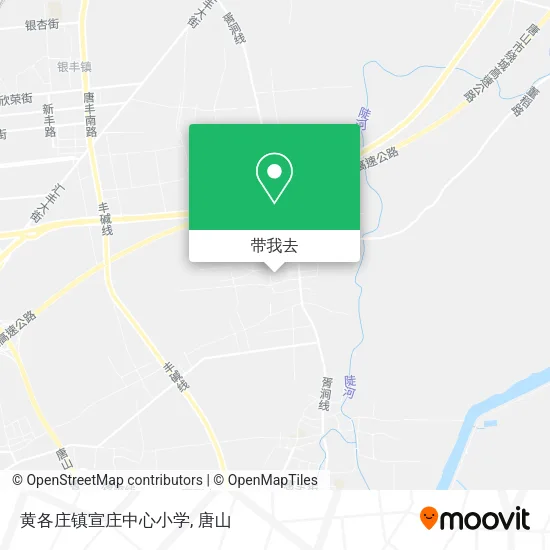 黄各庄镇宣庄中心小学地图