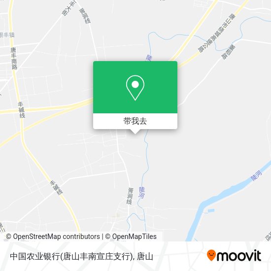 中国农业银行(唐山丰南宣庄支行)地图