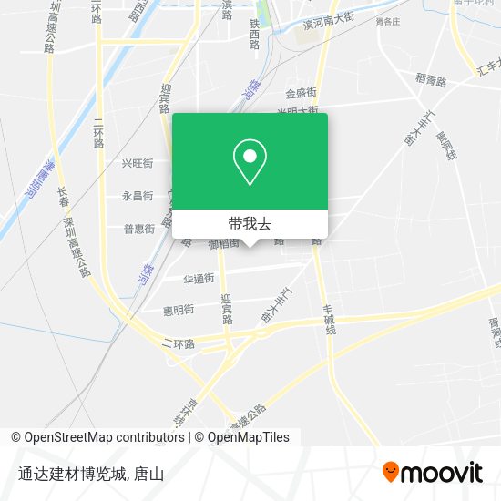 通达建材博览城地图