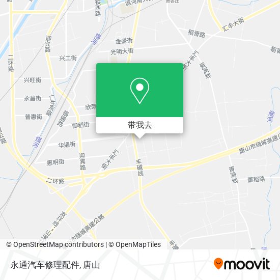 永通汽车修理配件地图