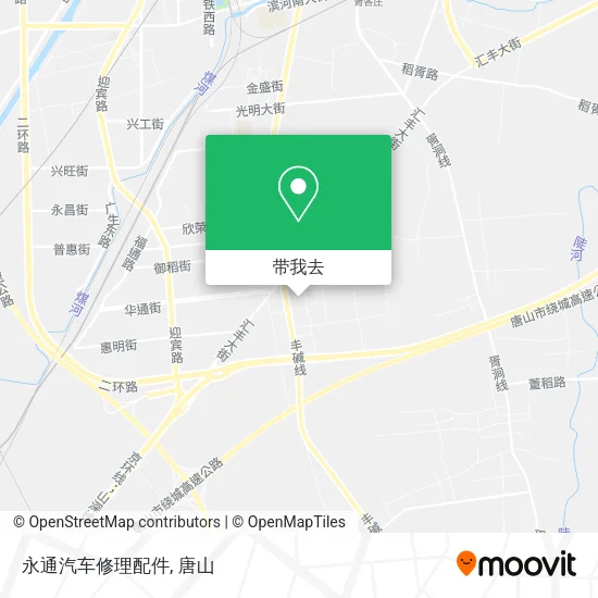 永通汽车修理配件地图