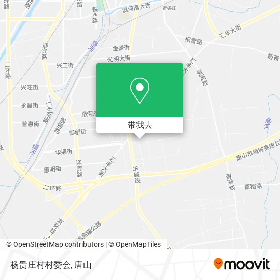 杨贵庄村村委会地图