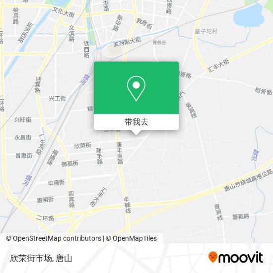 欣荣街市场地图