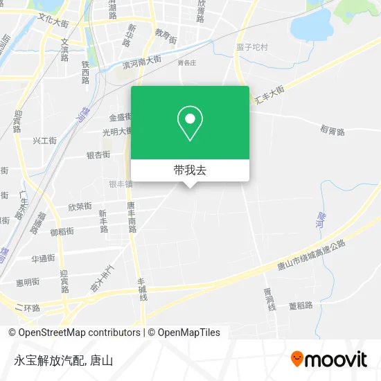 永宝解放汽配地图